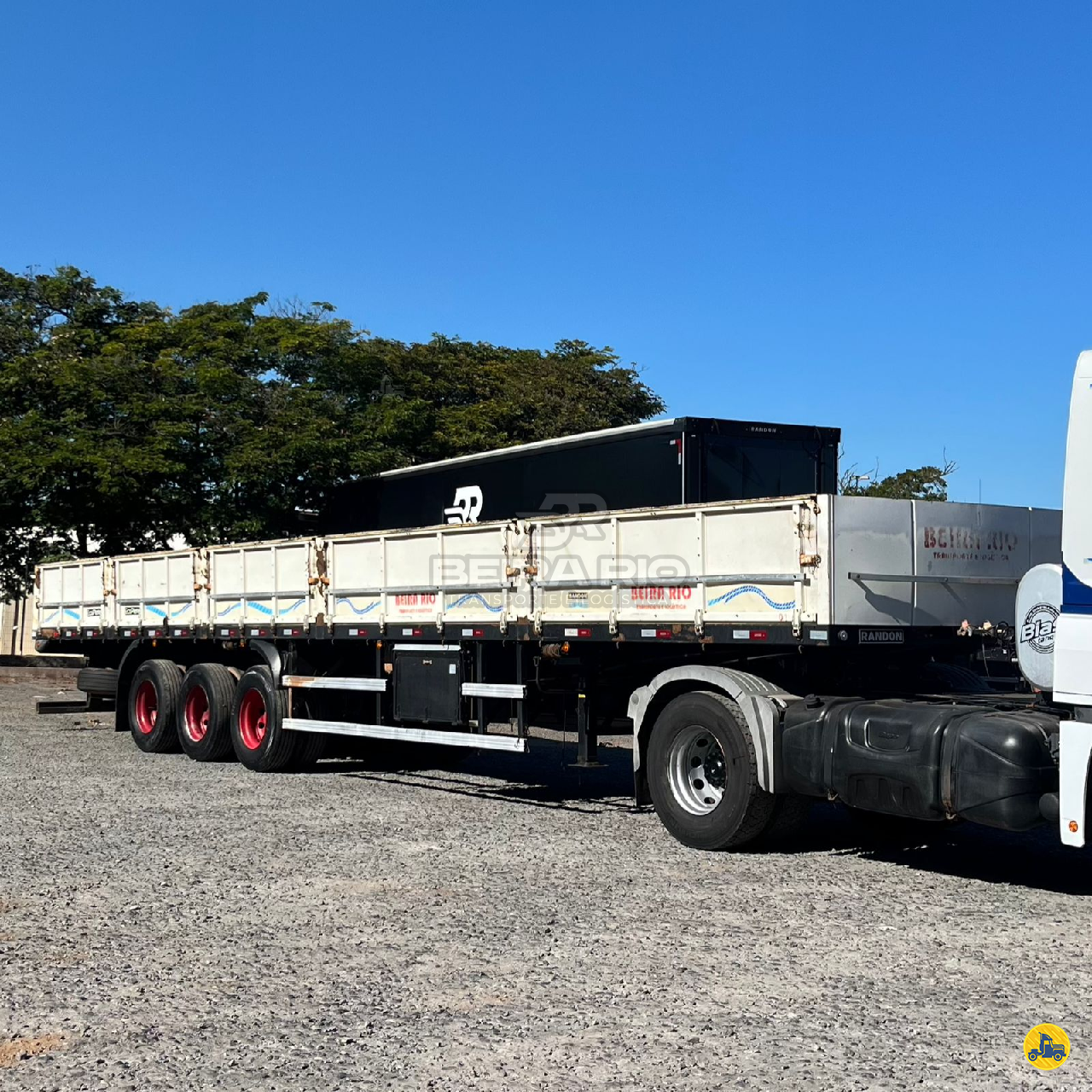 CARRETA SEMI-REBOQUE CARGA SECA Beira Rio Transportes TRES MARIAS MINAS GERAIS MG